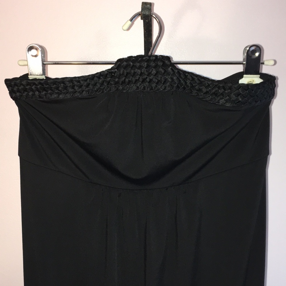 ☀️Versatile black halter maxi dress